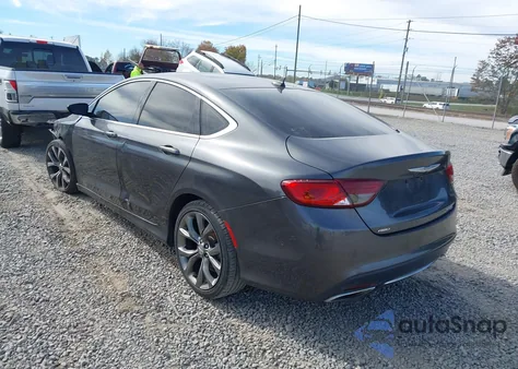 2015 Chrysler 200 C from USA, damaged, VIN 1C3CCCEG7FN542742